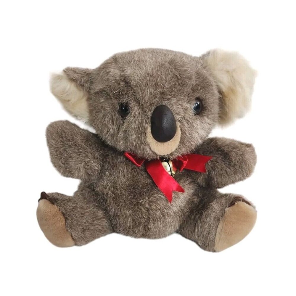 Mervyns Playful Pals Koala Hand Puppet Plush Stuffed Animal Soft Toy Vtg Korea